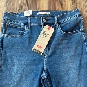 Levi's 720 High Rise Super Skinny Jeans Women's Size 10 30x30 Soft Stretch NWT